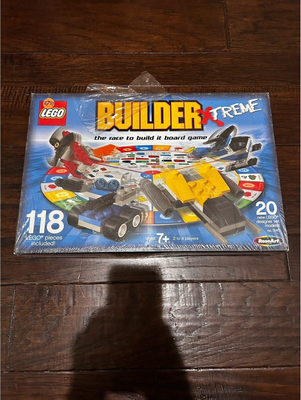 LEGO 31415 Builder Xtreme The Race to Build It Board Game NEW RARE Vehicle Robot